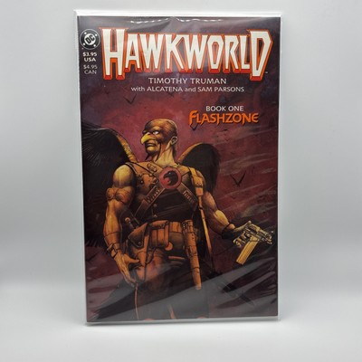 Hawkworld #1 1989 DC Comics   Mini-Series Hawkman Tim Truman Cover Flashzone