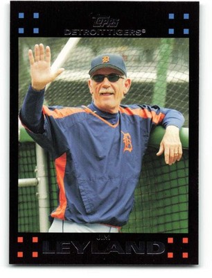 2007 Topps #610 Jim Leyland Tigers MG NM-MT ID:51920 ID:51920