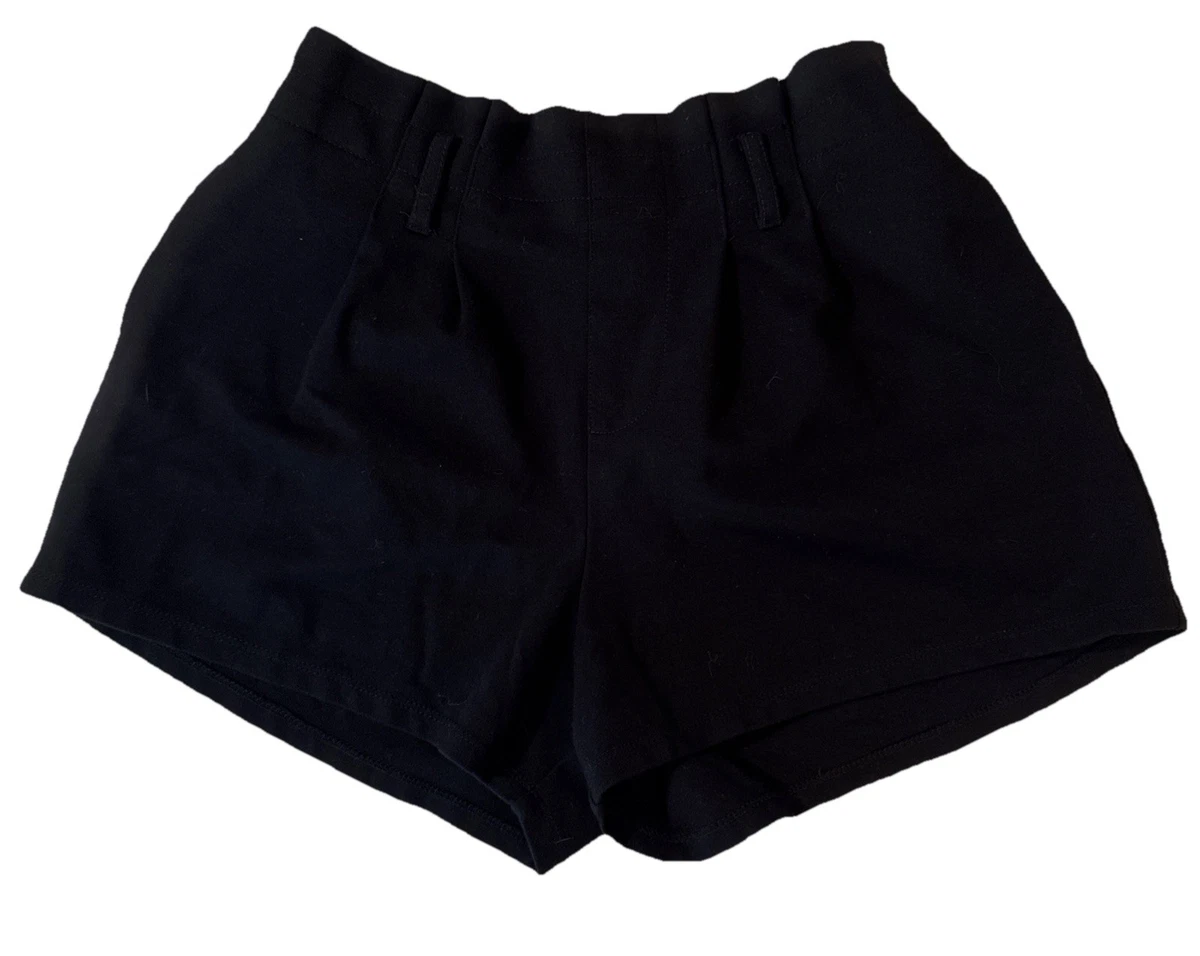 Short Femme Papaya Noir En Denim Stretch - Taille 12 - Coupe Décontractée - Occasion Très Bon état