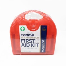 Clearance First Aid Burns Wall Mounted First Aid Kit Blue Dot Medical Equipment