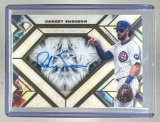 Dansby Swanson 2025 Topps Diamond Icons #ITDA-DS Icons of the Diamond Auto /25