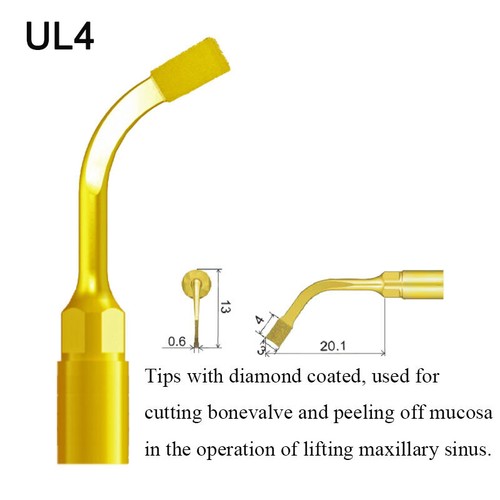 Dental Piezo Surgery Tip for WOODPECKER/ MECTRON Piezosurgery Dental Machine - Picture 12 of 61