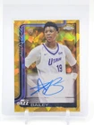 ACE BAILEY 2025-26 TOPPS CHROME GOLD SAPPHIRE ROOKIE AUTO /50 Q0M-615