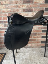 Lovatt and Ricketts 16.5" Black GP/ Event Saddle (Used) Horse or Pony