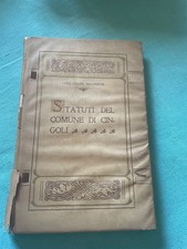 Cingoli, Marche, Statuti, edizione del 1904