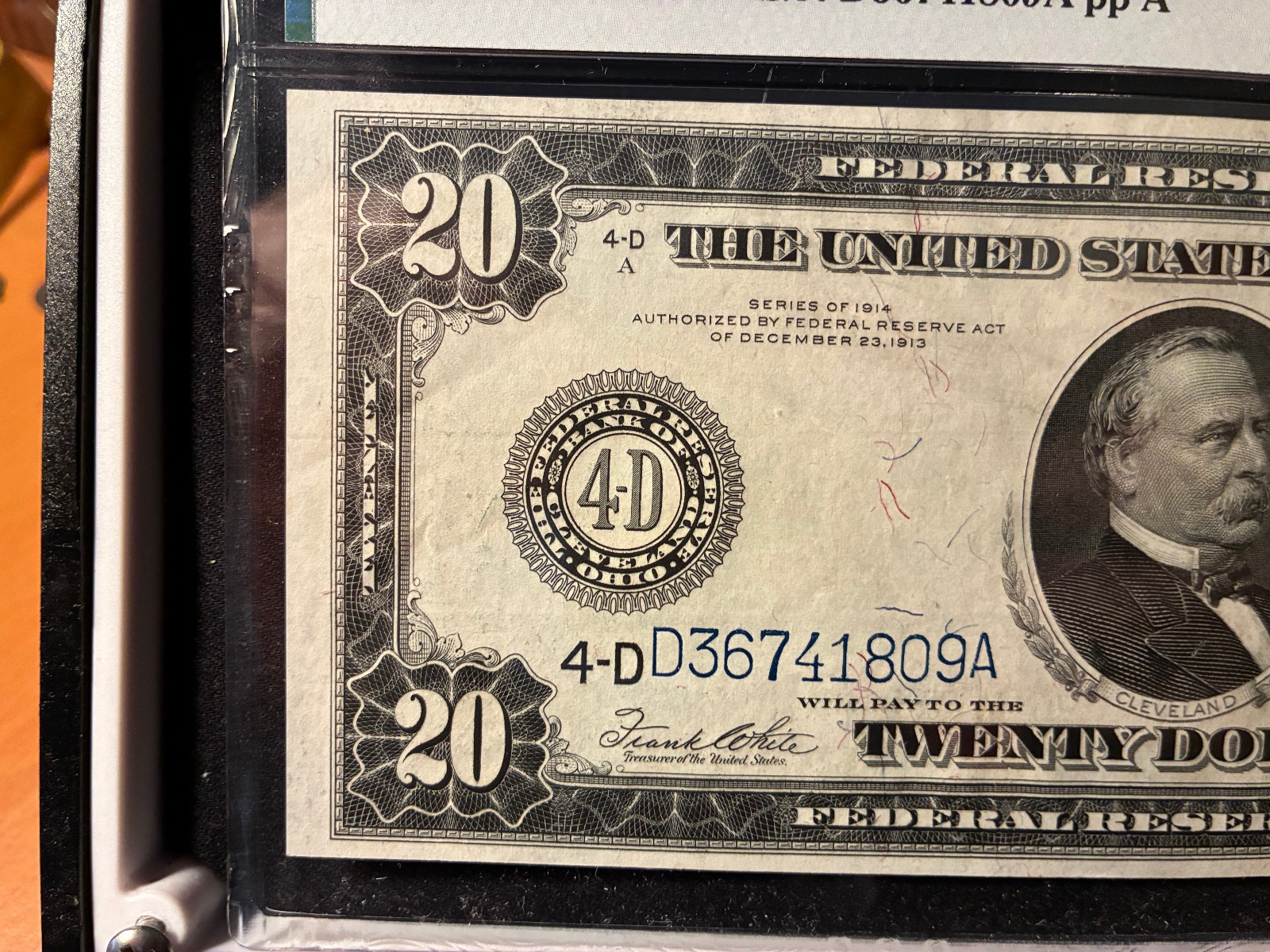 Pmg PMG 1914 $20 Federal Large Note Cleveland 58 White Mellon - $2.99 ...