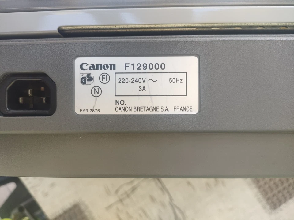 Rarissima Fotocopiatrice Canon FC-310 Laser bianco e nero testata funzionante - Immagine 4 di 4