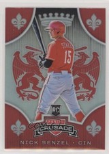 2019 Panini Chronicles Crusade Holo Prizm Nick Senzel #14 4l3