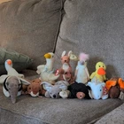Ty Beanie Babies Plush Animal Lot w/ Tags Retired Vintage 1998