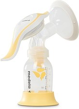 Image of Medela Harmony Manual Breast Pump, Compact Swiss Design with PersonaFit Flex Shi