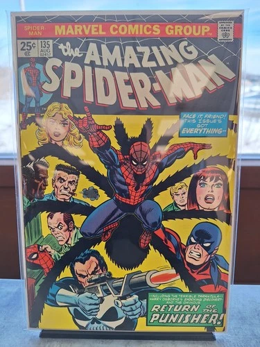 AMAZING SPIDER-MAN #135 NM 9.4 [2ND APPEARANCE OF PUNISHER] CGC IT HIGH GRADE