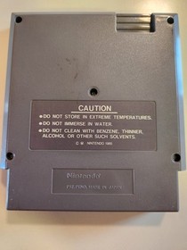 Nintendo NES Castlevania cartuccia testata gioco Konami autentico