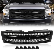Front Bumper Grille Grill For Silverado 1500 2007-2013 25810707 Front Bumper Grille Grill For Silverado 1500 2007-2013 25810707