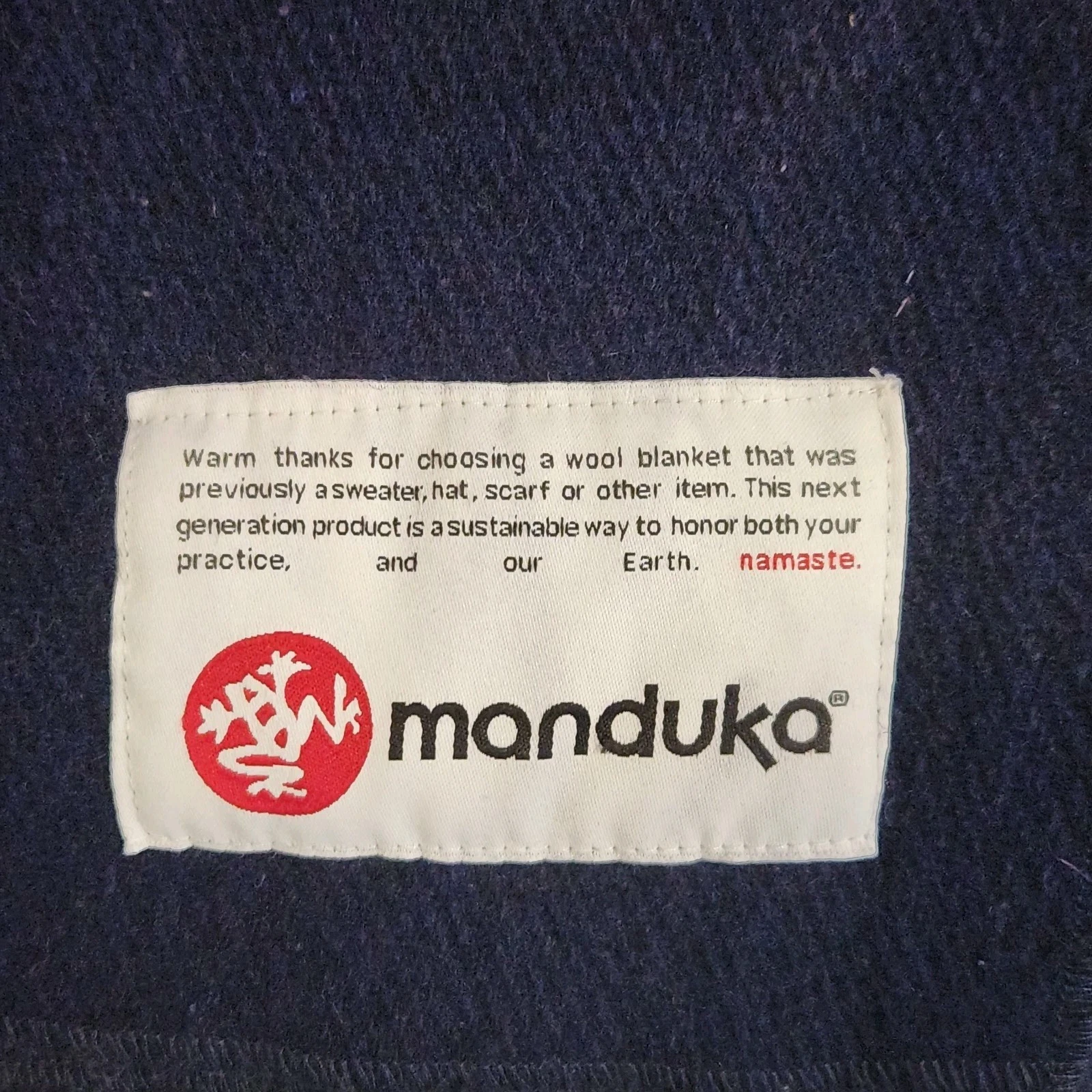 manduka wool yoga blanket 