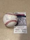 Vince Coleman signed OML baseball w/ 1985 NL ROY ** JSA **