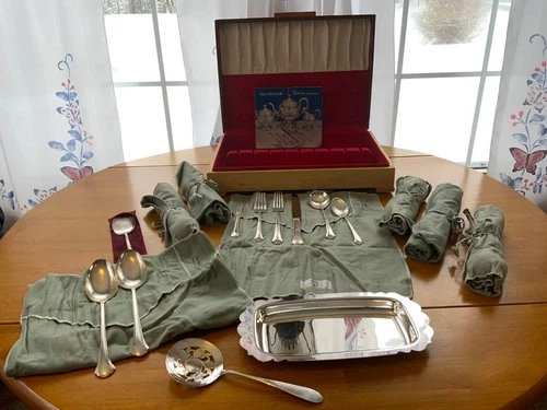 Chippendale by Towle Sterling Silver Flatware Set for 6 Service 36 pieces plus!