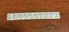 [Lot Of 10] 1 Gram Silver Bars - Valcambi Suisse .999 Fine Silver Lot