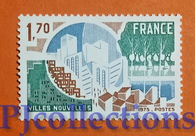 B818- FRANCE- FRANCE 1975 NEW CITY DEVELOPMENT PLAN Fr 1.70 MNH
