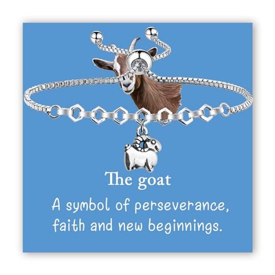 BLEOUK Goat Wish Bracelet Animal Goat Lover Gift Spirit Animal New Beginnings...