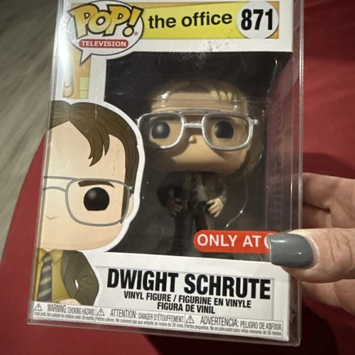 Funko Pop! The Office #871 Dwight Schrute BLONDE! Target Exclusive w/Protector