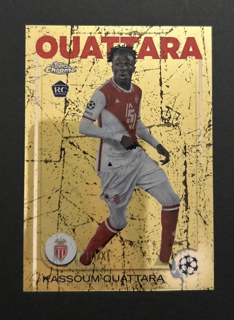 2024-25 Topps Chrome UEFA Kassoum Ouattara XI Roman Numeral Case Hit - SSP 3/11