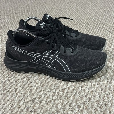 ASICS Gel-Excite 8 Twist Black Running Shoes 1011B399 001 Mens Size 9.5