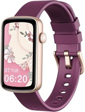 Montre Connectée Femme Montre Sport Bracelet Connecté Podometre Cardiofrequen...