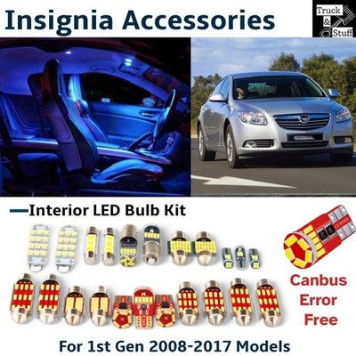 High Power BLAUE LED Innenraum Birne Upgrade Kit für Vauxhall (Opel) Insignia 1. Gen