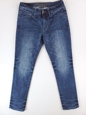 American Eagle Jeans Mens 28x30 Blue Slim Denim Extreme Flex Stretch Casual