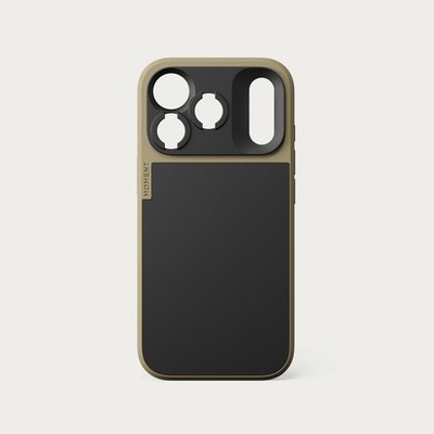 Moment Camera Case for iPhone 17 Pro with MagSafe Tan Schutzhülle