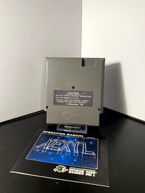 Xexyz (Nintendo Entertainment System, 1990) NES - W/MANUAL - TESTED & Working !