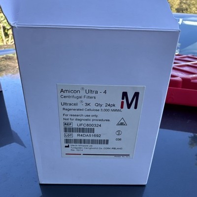 Millipore UFC801024 Amicon 4 mL Ultra Centrifugal Filter , 10 kDa MWCO