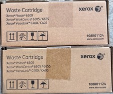 Xerox 108R01124 6600 6605 6655 C400 C405 Waste Cartridge - New In Box QTY. 2