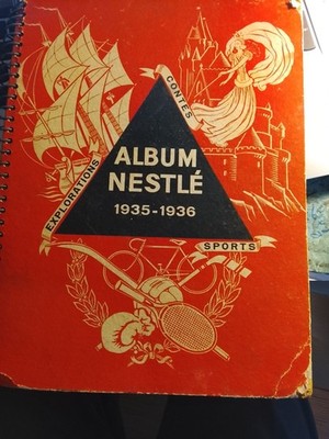 Altes Album 1935 Bilder Nestlé Sport Erkundungen Märchen 265 Bilder