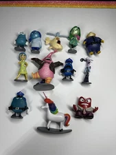 Disney Store Inside Out Bing Bong Rosa Elephant Figure Cake Topper Lot