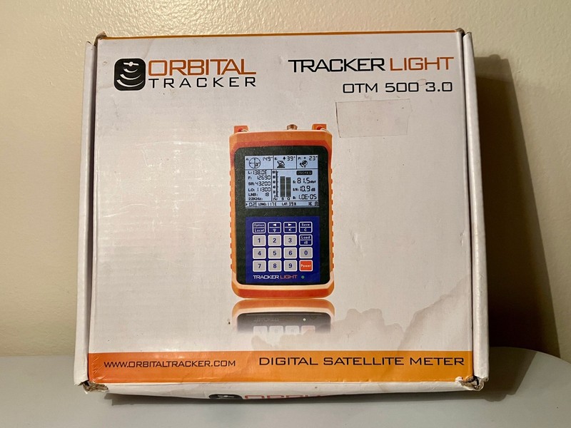 Orbital Tracker Light OTM 500 3.0 Digital Satellite Meter 950-2150MHz Untested