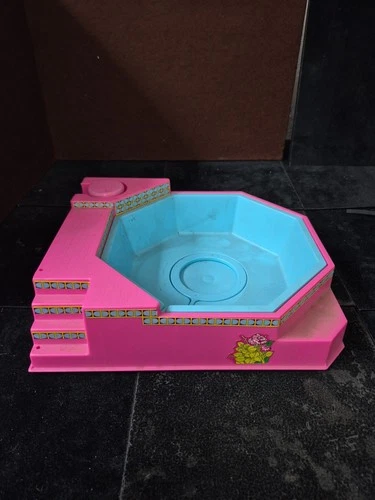 Vintage Mattel Barbie Bubbling Spa Pool Playset Hot Tub 1983