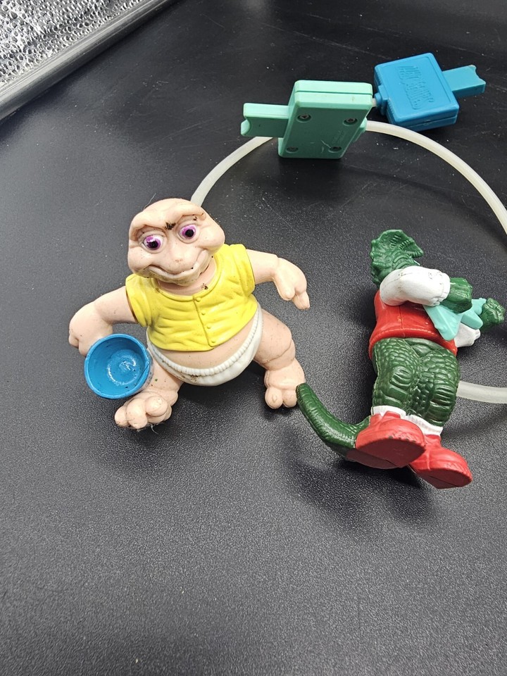 Dinosaurs TV Show Baby Sinclair Toy Figures Lot (5) Not the Mama McDonald's 1992 eBay