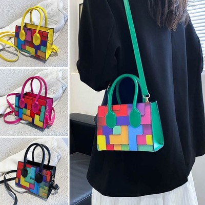 Frauen Damen Bunt Umhängetaschen Crossbody-Taschen Schulter taschen Handtaschen