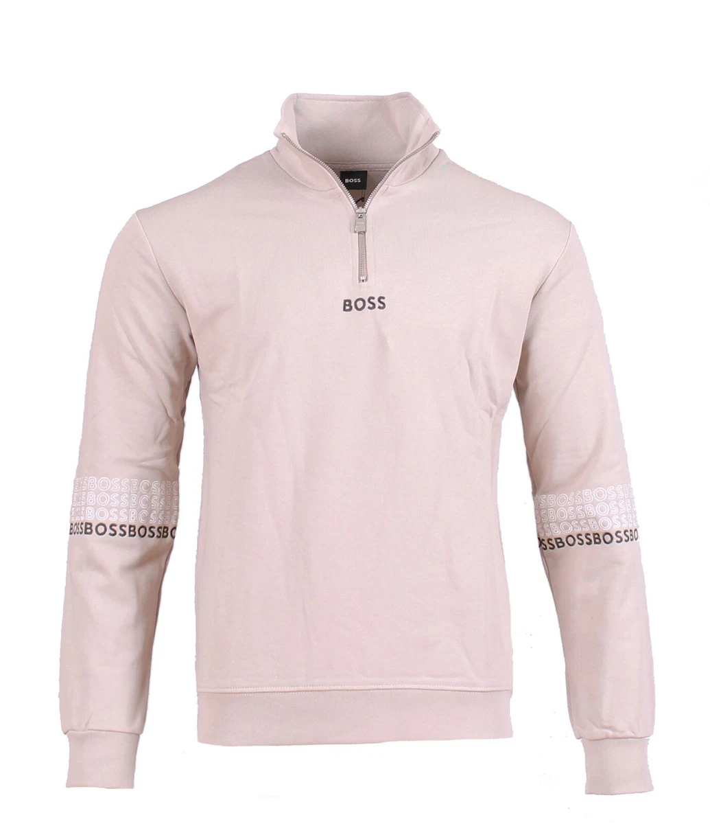 Hugo boss on sale sweatshirt zip