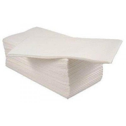 2000 x servilletas blancas de 2 capas/serpientes de cena 40 cm 8 pliegues - calidad superior hechas en el Reino Unido - Imagen 10 de 12