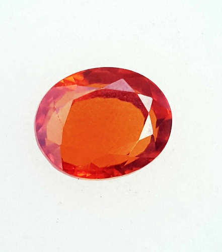 Piedras preciosas sueltas 100 % natural granate hessonita 4,30 quilates certificado con regalo gratis - Imagen 3 de 6