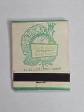 Vintage Matchbook Green Ridge Restaurant Turkey Farms Nashua N.H.