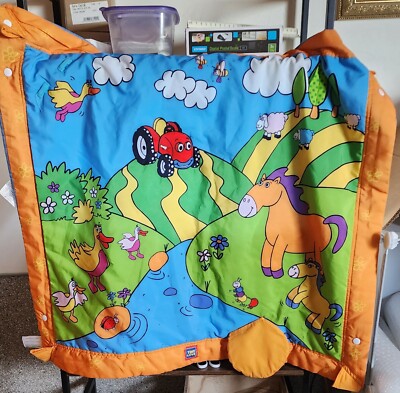 Tiny Love Farm Activity Mat, 3' x 3', pre-owned