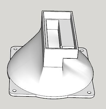 Nvidia GPU Blower Fan Shroud with Lip for A100/CMP 170HX - Picture 18 of 24