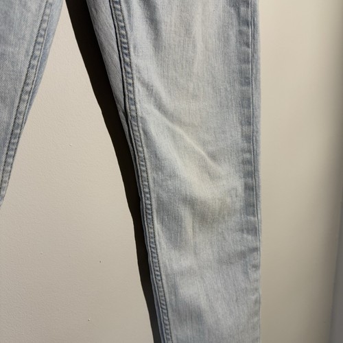 Zara Boys Skinny Fit Jeans Size 11/12 Adj Waist Pockets Light Blue Wash - Picture 5 of 10