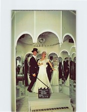 Postcard Ginger Rogers & Fred Astaire, Top Hat ,Stars Hall Of Fame, Orlando, FL