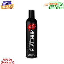 Wet Platinum Silicone-Based Lube for Men, Women & Couples, 4.2 Fl Oz - Ultra ...