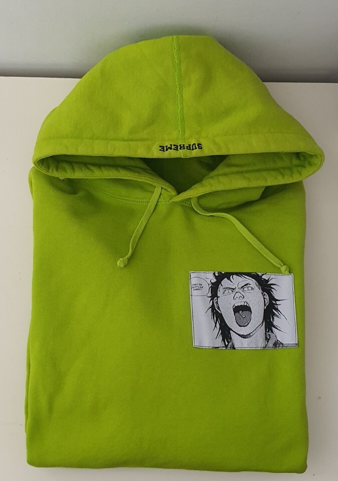 FW17 Supreme x Akira Patches hooded sweatshirt size L large FW17 Supreme x Akira Patches hooded sweatshirt size L large