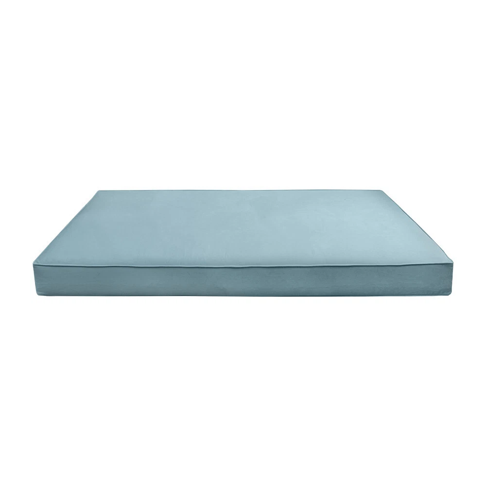 Same Pipe 8" Twin 75x39x8 Velvet Indoor Daybed Mattress |COVER ONLY|-AD355